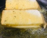 A picture of step 3 of Cheezy Garlic French Toast.