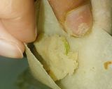 A picture of step 7 of Chutney walai samosai.
