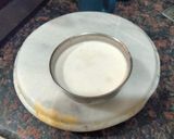 A picture of step 3 of Almond soup.