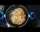 A picture of step 1 of Walnut namkeen.