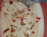 A picture of step 2 of Vanilla ice cream.