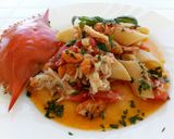 Foto del passaggio 5 della ricetta Pennoni rigati con salsa al "granchio blu"