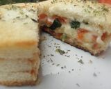 Foto del paso 2 de la receta: Pastel de pan caprese