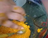A picture of step 2 of Mango cake.