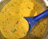 A picture of step 4 of Besanwali Methi.