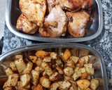 Foto del paso 8 de la receta: Pollo en la Parrigas con Papas al Horno