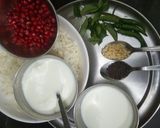 कर्ड राइस (curd rice recipe in Hindi) रेसिपी चरण 1 फोटो