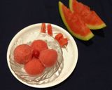A picture of step 3 of Watermelon sorbet.