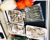 Hình bước làm 1 của món Mì xào hải sản