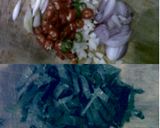 Foto langkah ke 1 dari resep dadar bayam cepat saji.