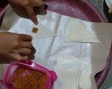 Foto langkah ke 3 dari resep Sumpia Krenyes Abon Serundeng.