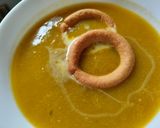 Foto del paso 5 de la receta: Crema de calabaza🎃, puerro y zanahoria🥕🥛🍲