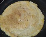 A picture of step 6 of Veggie stuffed moong cheela.