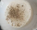 A picture of step 2 of Caribbean dip.