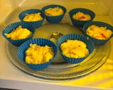 Baconös-sajtos Fibriyás Rostmuffin keto GM recept fázis 1 fotója
