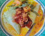Foto langkah ke 7 dari resep Lontong Banjar.