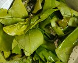 Foto langkah ke 1 dari resep Kering Daun Melinjo+ Teri.