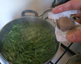 Tejfölös-kakukkfüves zöldbableves recept lépés 3 foto