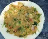 A picture of step 7 of Methi-potatoes discs.