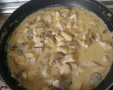 Foto del paso 9 de la receta: Pollo al Strogonoff con champiñón en conserva