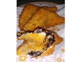 Foto langkah ke 5 dari resep Roti goreng kriuk coklat keju.