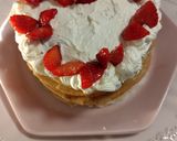 A picture of step 4 of Heart Shape Millecrepes.