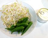 Foto langkah ke 1 dari resep Simple salad okra & Tauge.