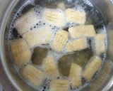 A picture of step 5 of Gnocchi in Awadhi style.
