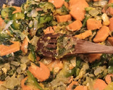Foto del paso 9 de la receta: Revuelto de verdes y boniato
