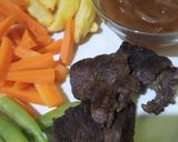 Foto langkah ke 6 dari resep Beef steak (well done).