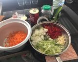 Foto del paso 2 de la receta: Espaguetis vegetarianos con berenjenas