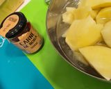 Foto del paso 3 de la receta: Patatas con Bacalao y alguna almeja del Pacífico