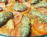صورة لخطوة 3 من وصفة كفته مع البطاطا والبصل والبندوره سريعه وسهله
