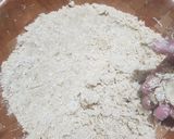 A picture of step 4 of Apple crumble.