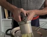 A picture of step 3 of Joël Robuchon’s Mashed Potatoes.