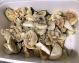 Une image de l'étape 9 de Duo d'aubergines, tomate et gingembre.