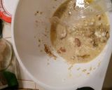 A picture of step 2 of Oatmeal soup.