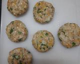 A picture of step 3 of Quinoa Zucchini Tikki - High protein & shallow fried treat for monsoon.