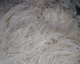 A picture of step 3 of Spaghetti with stew.