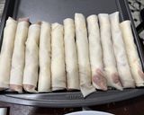 A picture of step 2 of Longanisa Lumpiang Shanghai.
