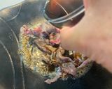 A picture of step 3 of Sukiyaki (Japanese Beef Pot).
