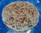 A picture of step 6 of Potato Sabzi Pizza.