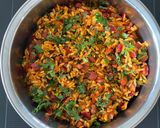 A picture of step 4 of Mamara poha.