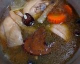 รูปขั้นตอนการทำที่ 5 ของ ไก่ตุ๋นเห็ดหอมแปะก๊วย