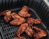 A picture of step 2 of Air Fryer Chicken Wings.