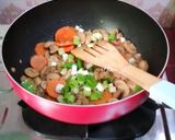 Foto langkah ke 5 dari resep Jamur Kancing Saus Tiram.