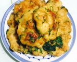Hình bước làm 4 của món Chả mực sốt chua ngọt thì là