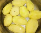 A picture of step 2 of Homemade Potato Bhajias 😋.