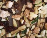 Tejszínes-zöldséges-csirkés spagetti recept fázis 2 fotója
