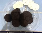 Foto langkah ke 1 dari resep Pudding oreo dengan fla susu.